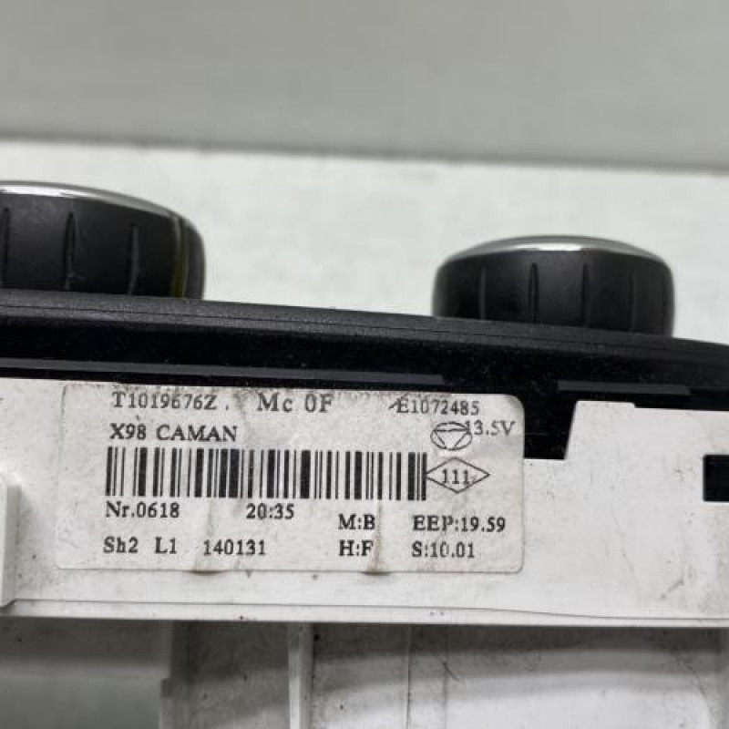Commande chauffage RENAULT CLIO 4 Photo n°4