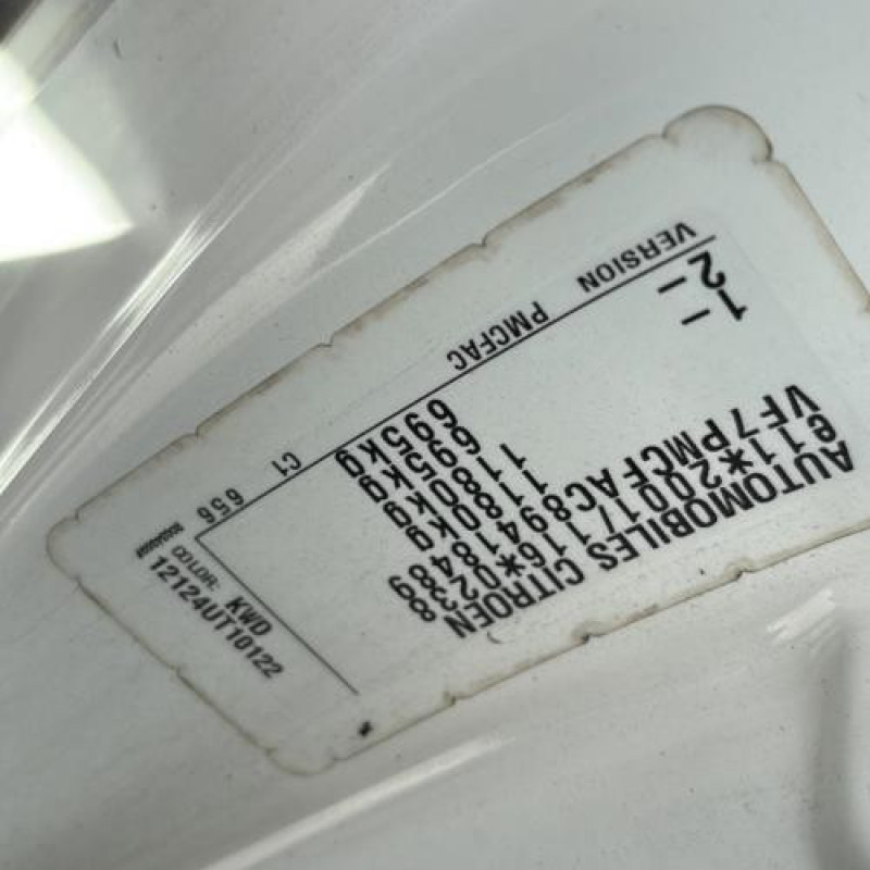 Boitier air bag CITROEN C1 1 Photo n°20