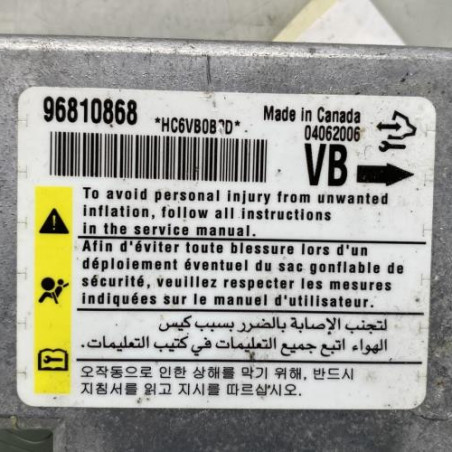 Boitier air bag CHEVROLET CAPTIVA