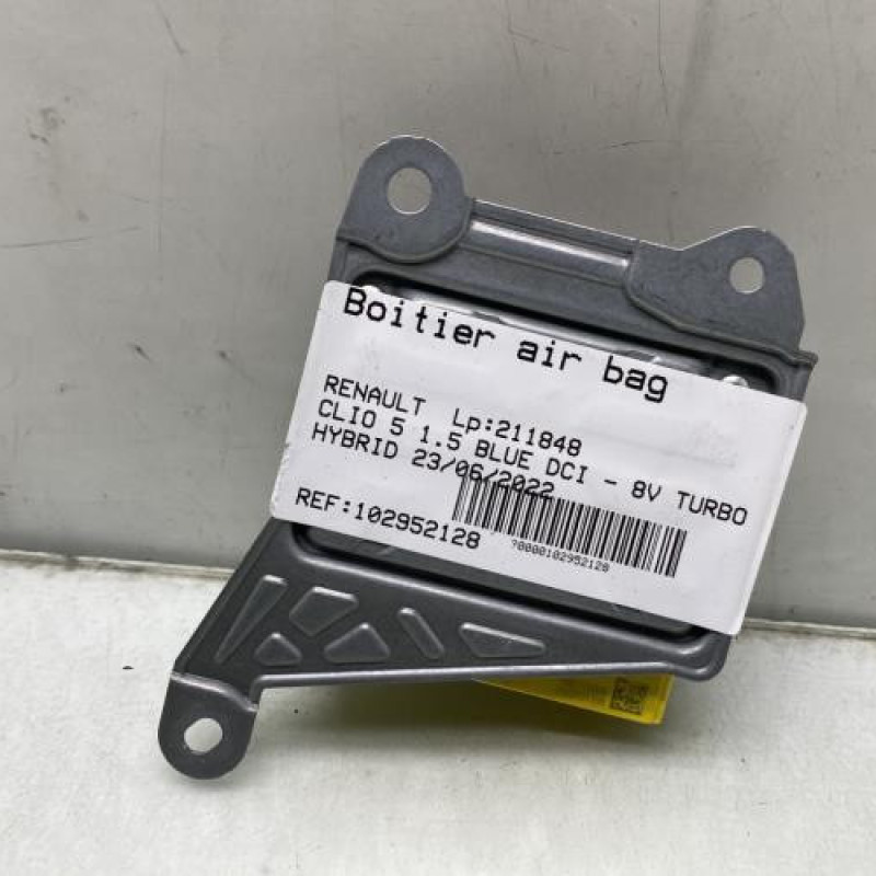 Boitier air bag RENAULT CLIO 5 Photo n°4