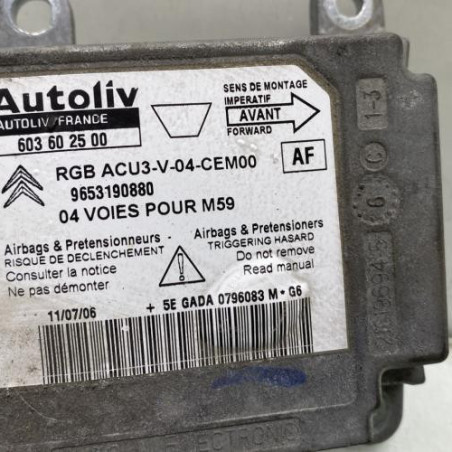 Boitier air bag PEUGEOT PARTNER 1