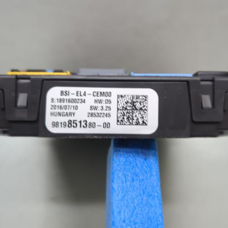 Boitier BSI CITROEN C4 PICASSO 2 Photo n°4