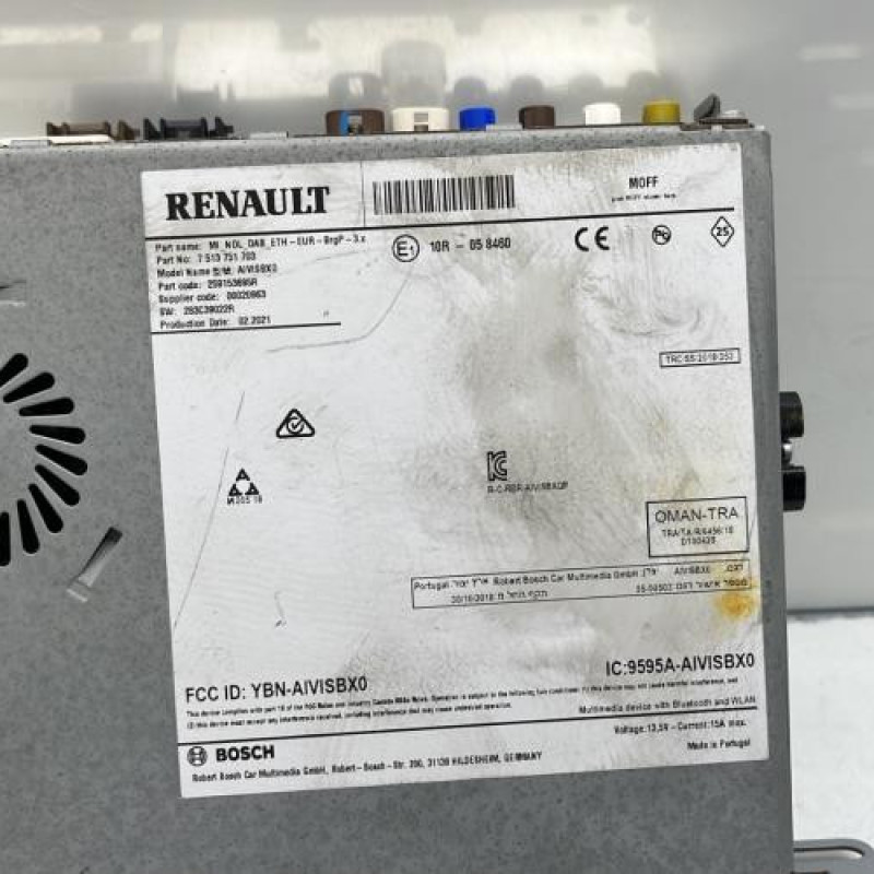Autoradio d'origine RENAULT ARKANA Photo n°2