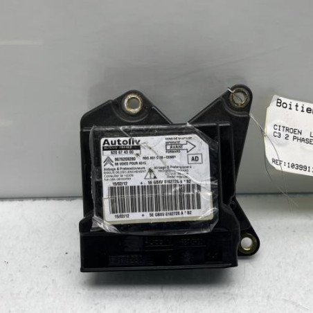 Boitier air bag CITROEN C3 2 Photo n°1