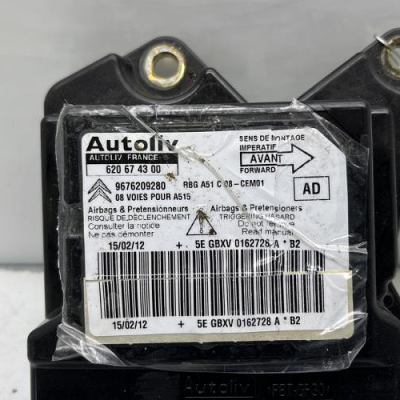 Boitier air bag CITROEN C3 2 Photo n°2