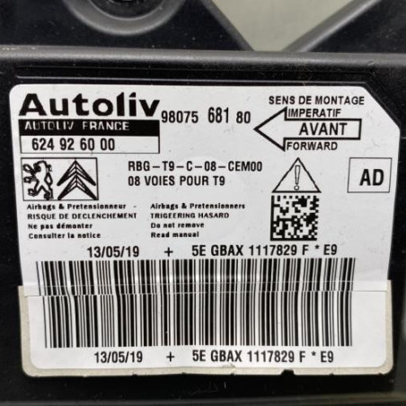 Boitier air bag PEUGEOT 308 2