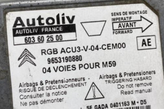 Boitier air bag CITROEN BERLINGO 1