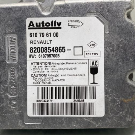Boitier air bag RENAULT MODUS