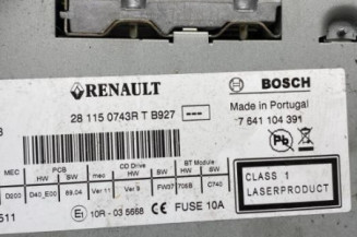 Autoradio d'origine RENAULT FLUENCE
