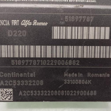 Boitier air bag FIAT PUNTO EVO 3