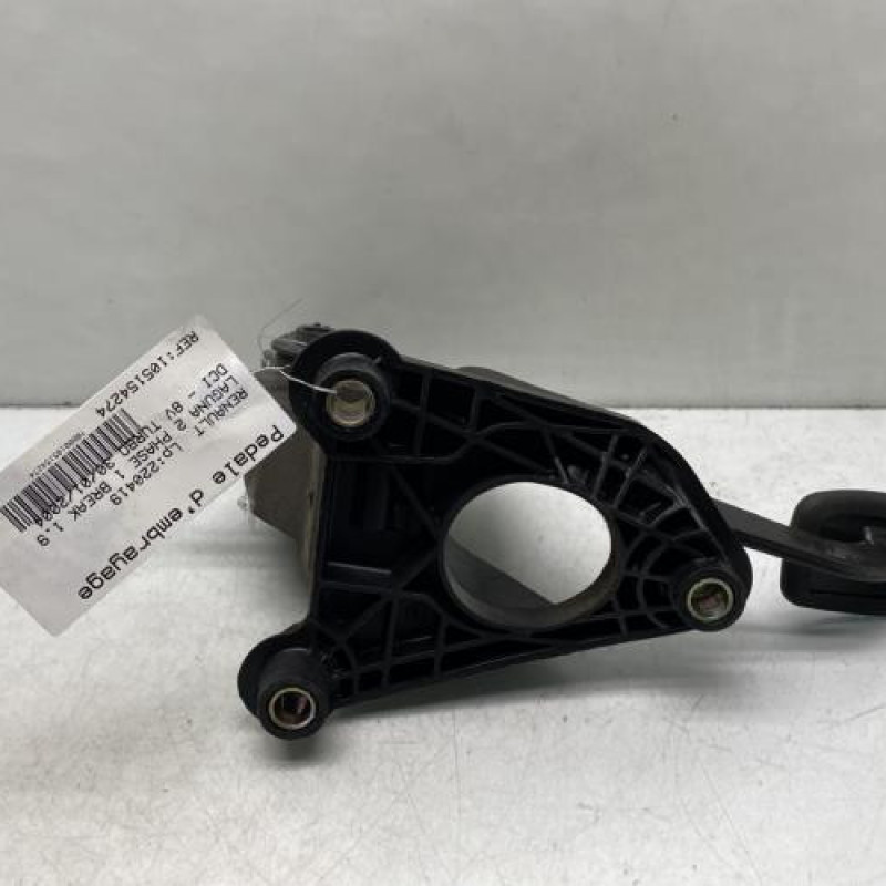 Pedale d'embrayage RENAULT LAGUNA 2 Photo n°3