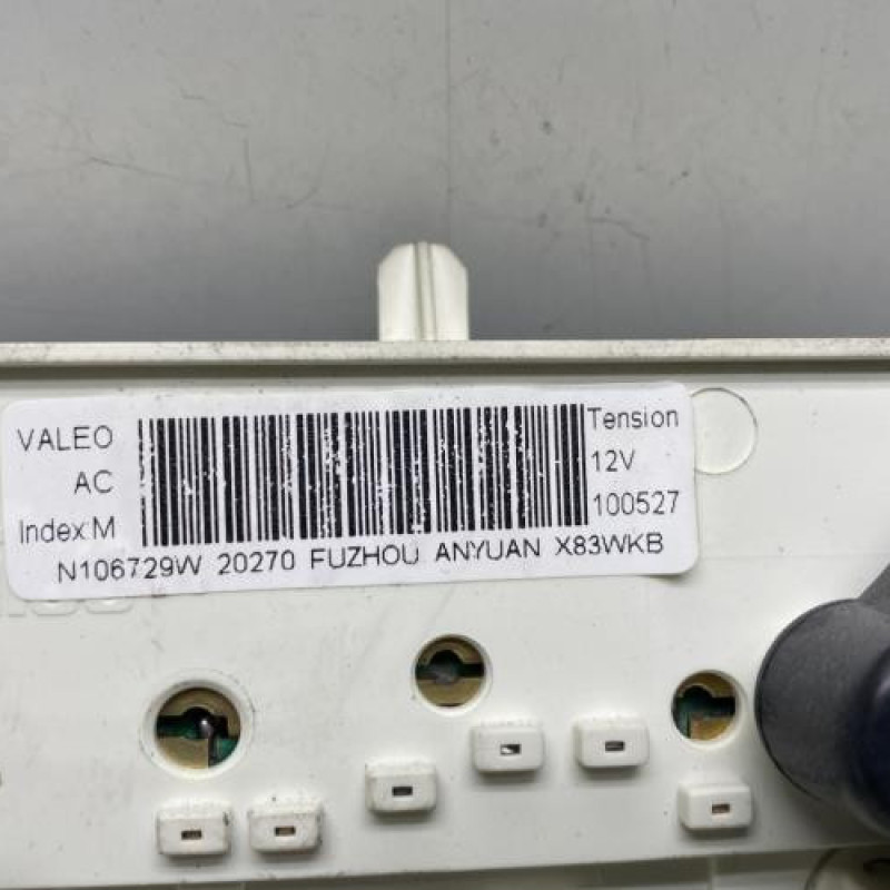 Commande chauffage RENAULT TRAFIC 2 Photo n°3