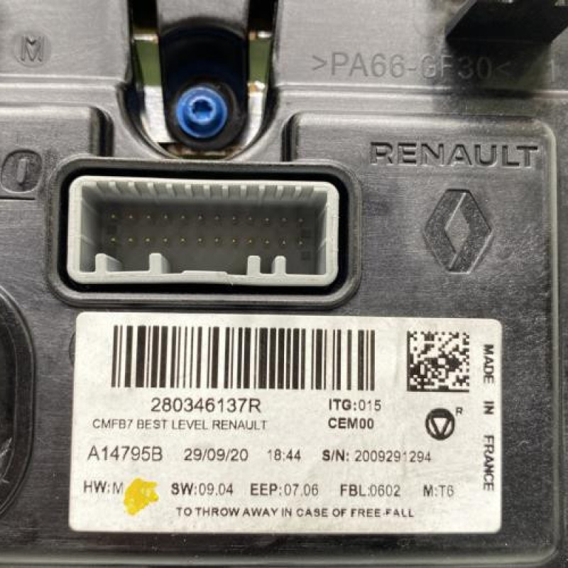 Ecran GPS RENAULT CLIO 5 Photo n°3