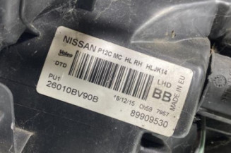 Optique avant principal droit (feux)(phare) NISSAN JUKE 1