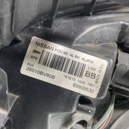 Optique avant principal droit (feux)(phare) NISSAN JUKE 1