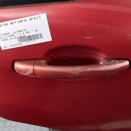Porte arriere droit CITROEN C3 2