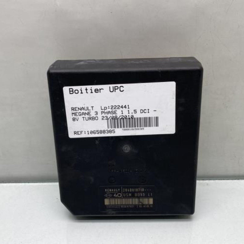 Boitier UPC RENAULT MEGANE 3 Photo n°2