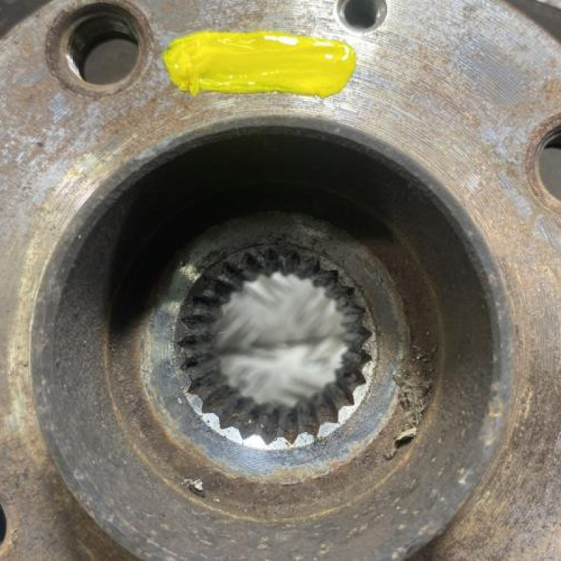 Pivot de moyeu avant droit OPEL CORSA D Photo n°2