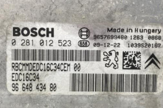 Calculateur moteur PEUGEOT 207
