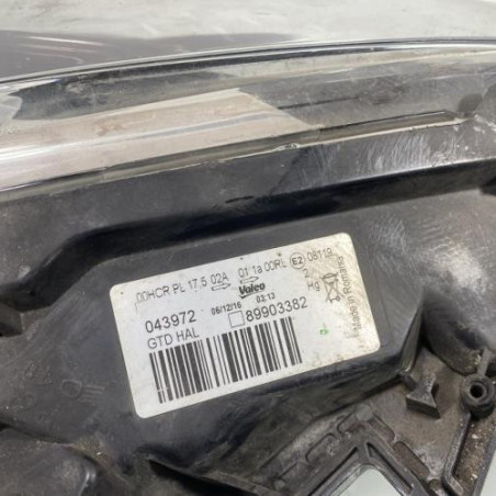 Optique avant principal gauche (feux)(phare) RENAULT SCENIC 3
