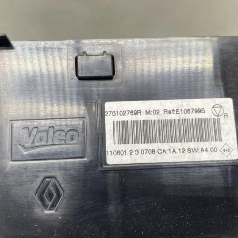 Commande chauffage RENAULT SCENIC 3 Photo n°3