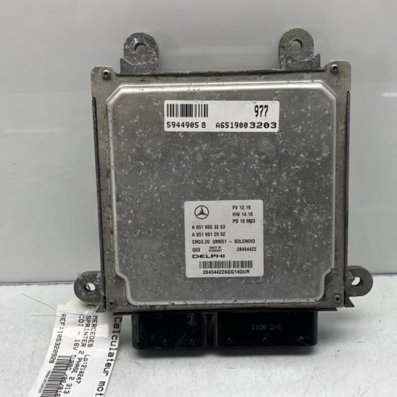 Calculateur moteur MERCEDES SPRINTER 2 Photo n°1