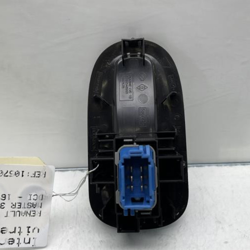 Interrupteur de leve vitre avant droit RENAULT MASTER 3 Photo n°2
