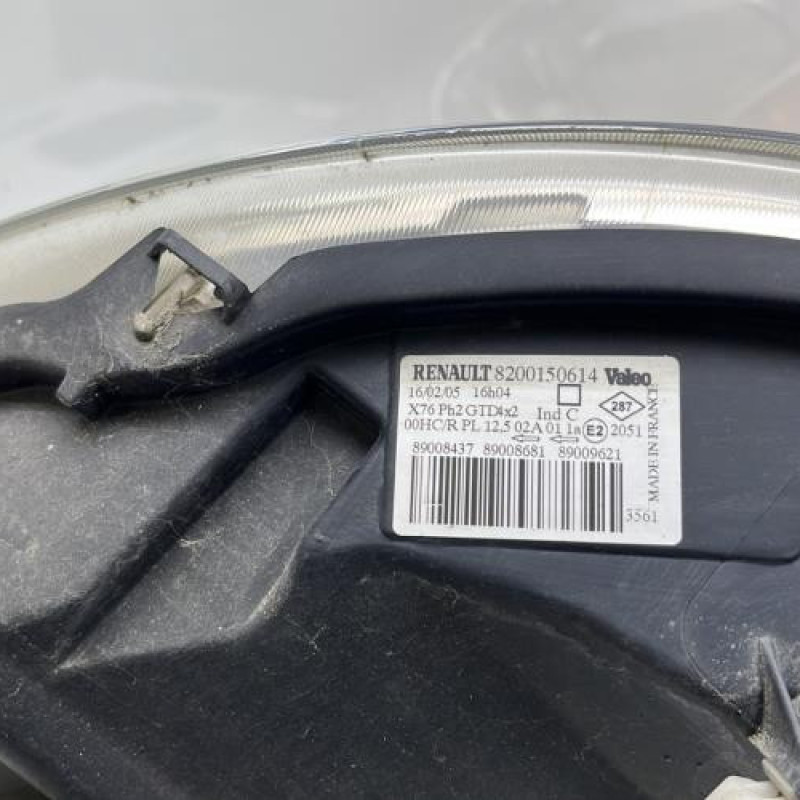 Optique avant principal gauche (feux)(phare) RENAULT KANGOO 1 Photo n°8