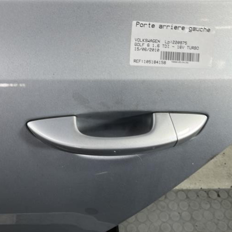 Porte arriere gauche VOLKSWAGEN GOLF 6 Photo n°2