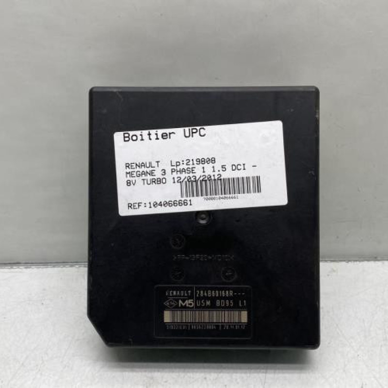Boitier UPC RENAULT MEGANE 3 Photo n°2