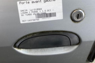 Porte avant gauche DACIA LOGAN 1