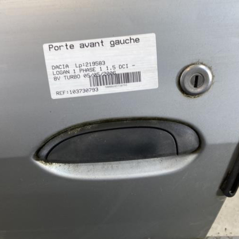 Porte avant gauche DACIA LOGAN 1 Photo n°4