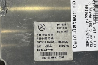 Calculateur moteur MERCEDES CLASSE C 204