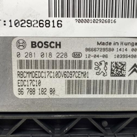 Calculateur moteur PEUGEOT 308 1