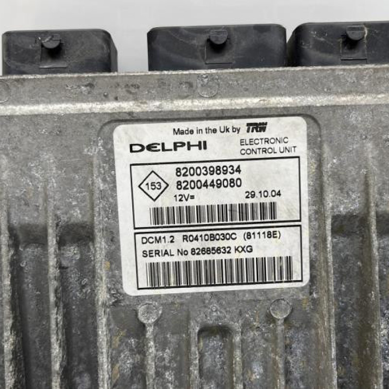 Calculateur moteur RENAULT MODUS Photo n°2