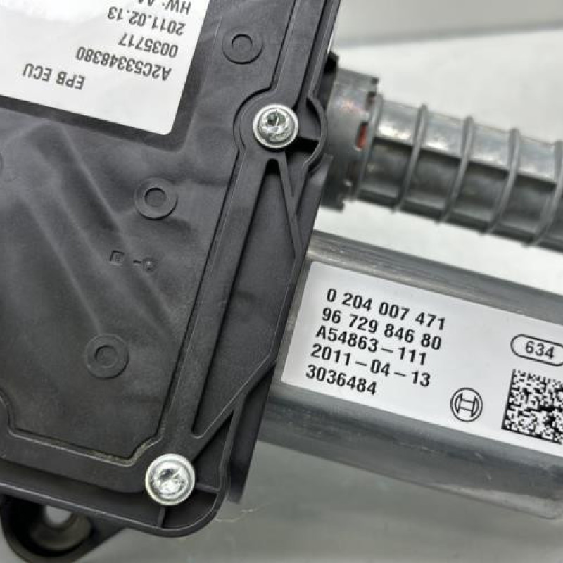 Bloc electrique de frein a main CITROEN C4 2 Photo n°4