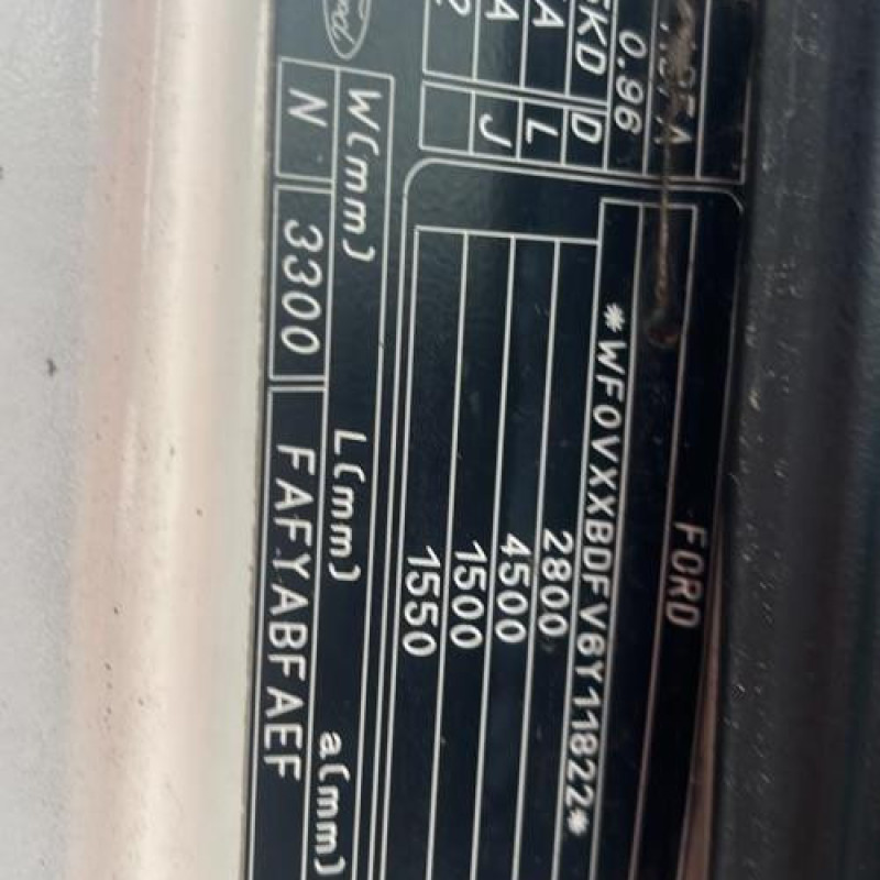 Cardan droit (transmission) FORD TRANSIT 3 Photo n°6