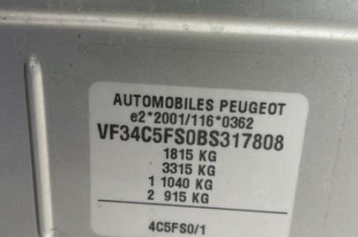 Porte avant gauche PEUGEOT 308 1