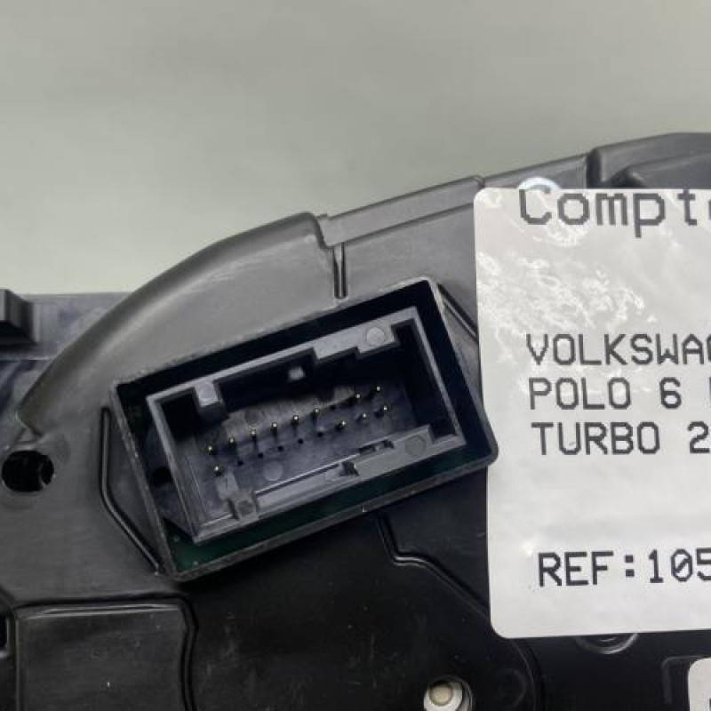 Compteur VOLKSWAGEN POLO 6 Photo n°3