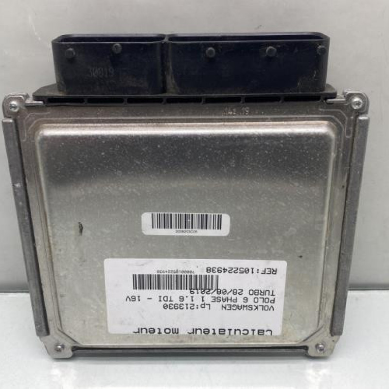 Calculateur moteur VOLKSWAGEN POLO 6 Photo n°4