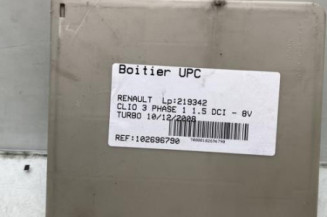 Boitier UPC RENAULT CLIO 3