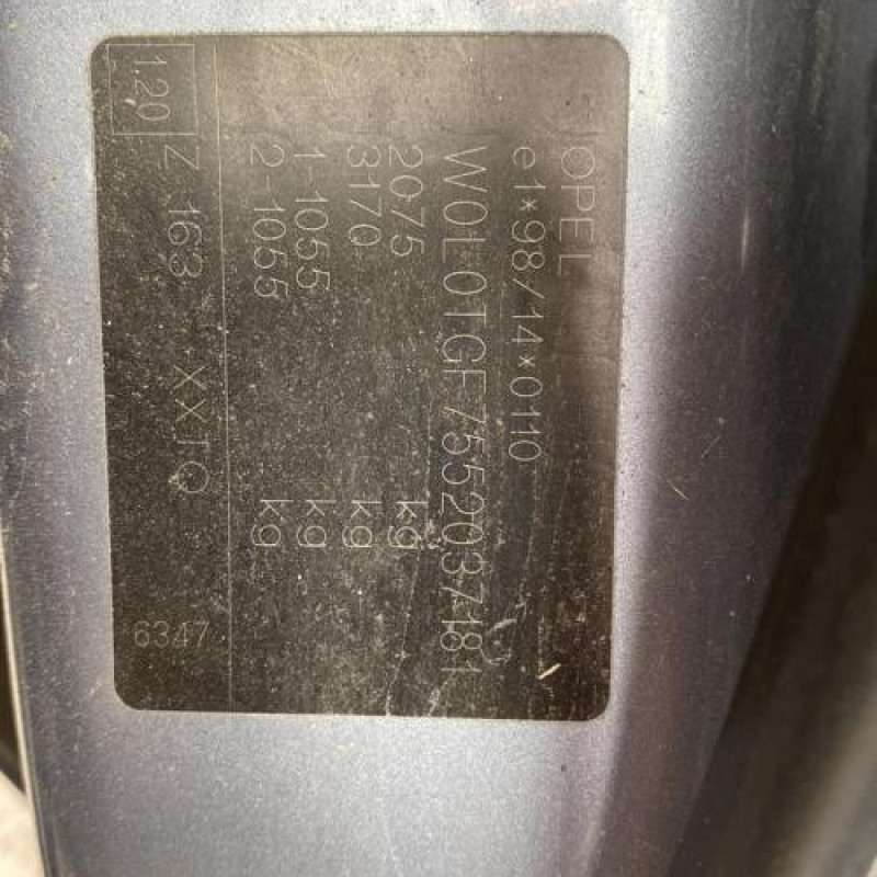 Serrure arriere droit OPEL ZAFIRA A Photo n°5