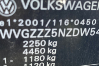 VOLKSWAGEN TIGUAN 1 PHASE 2 2.0 TDI - 16V TURBO 4 MOTION 4X4