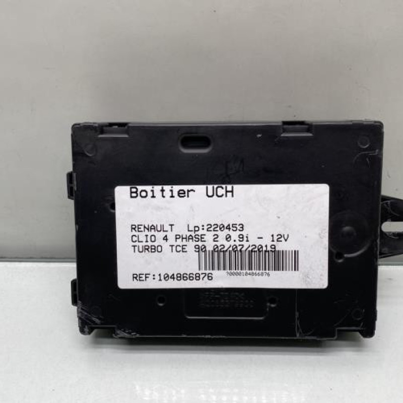 Boitier UCH RENAULT CLIO 4 Photo n°3