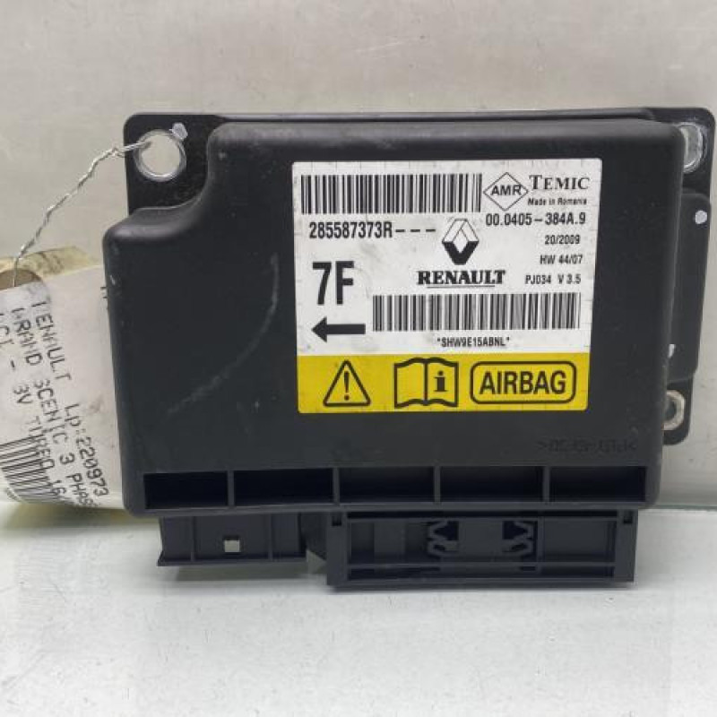 Boitier air bag RENAULT GRAND SCENIC 3 Photo n°1