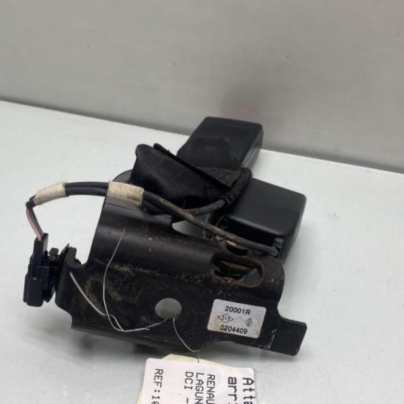 Attache ceinture arriere gauche RENAULT LAGUNA 3 Photo n°4