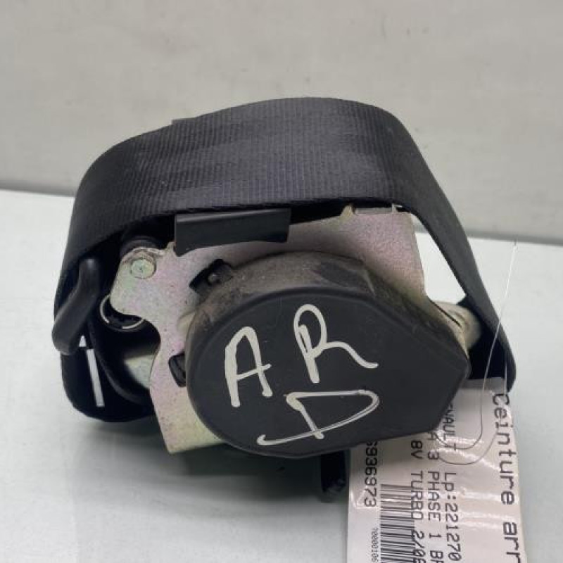 Pretensionneur de ceinture arriere droit RENAULT LAGUNA 3 Photo n°3