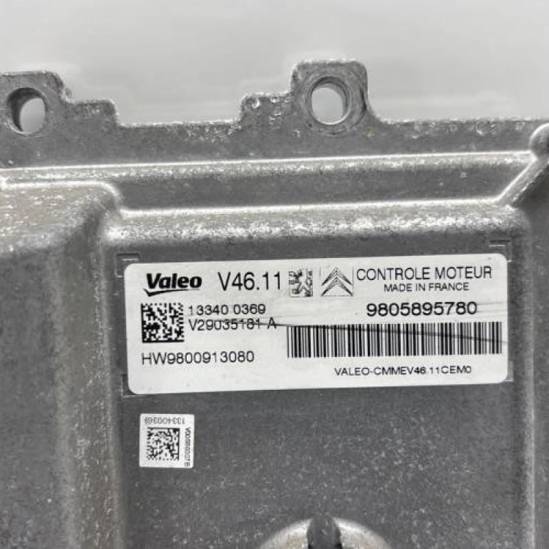 Calculateur moteur CITROEN C3 2 Photo n°2