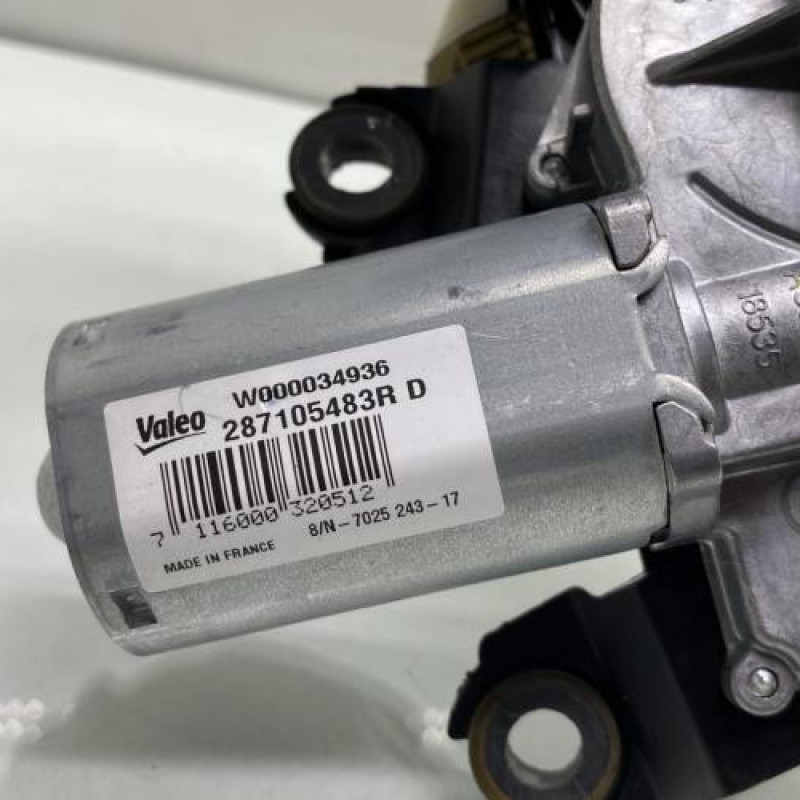 Moteur essuie glace arriere RENAULT CLIO 4 Photo n°3