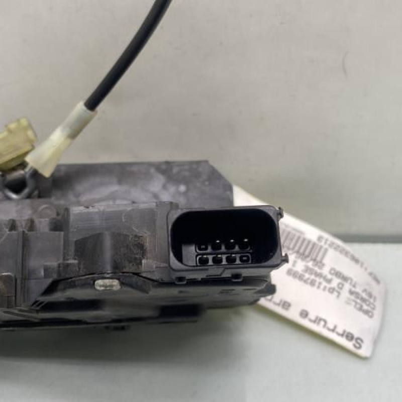 Serrure arriere droit OPEL CORSA D Photo n°3